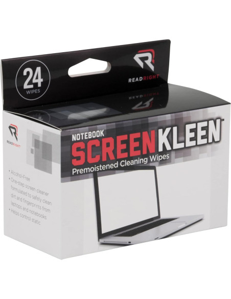 Toallitas de Limpieza para Pantallas Advantus - 24 Unidades