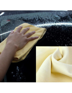 Paño de Limpieza de Cuero Chamois Natural VANANA 70x40cm 2