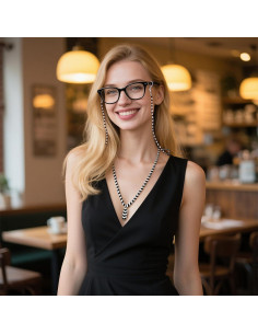 Cadena de Gafas con Cuentas Coloridas ELC-1 para Mujeres 2