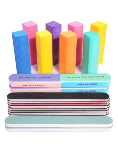 Kit de Manicura Profesional FANDAMEI 20 Piezas - Archivos y Pulidores