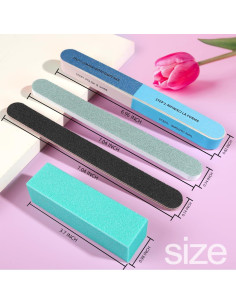 Kit de Manicura Profesional FANDAMEI 20 Piezas - Archivos y Pulidores 2