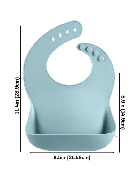 Conjunto de Alimentación de Silicona PandaEar 9 Piezas Bebés