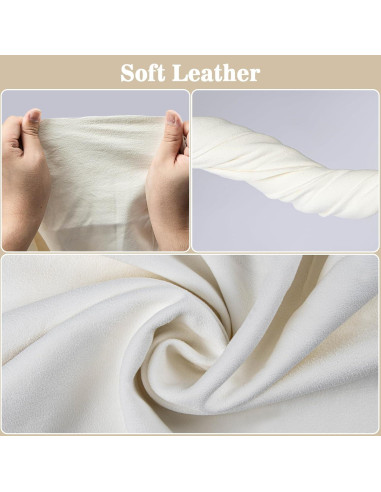 Paño Chamois MAQIHAN 60x90 cm para Auto - Piel de Oveja Real