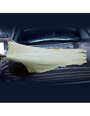 Paño de Limpieza de Cuero Chamois Natural VANANA 70x40cm