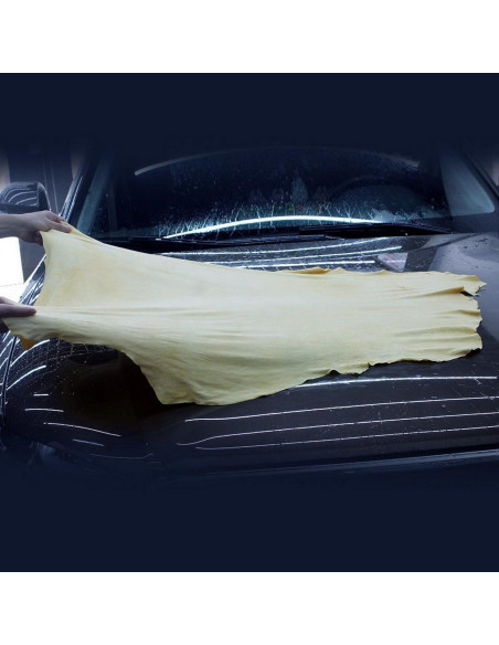 Paño de Limpieza de Cuero Chamois Natural VANANA 70x40cm