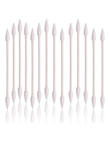 Bastoncillos de Algodón Orgánico Rouceyxin 800 Piezas Doble Punta