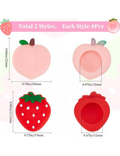 Grips de Dedo GORGECRAFT para Joycon Switch 8PCS Silicona 2