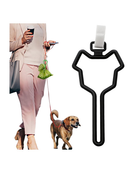 Soporte para Bolsas de Excremento de Perro Dalzom - 2 Pcs Negro Soporte para Bolsas de Excremento de Perro Dalzom - 2 Pcs Negro