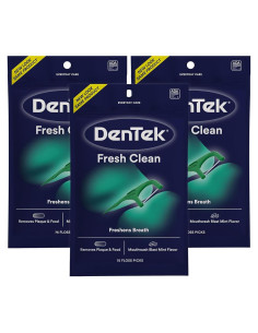 Hilo Dental DenTek Fresh Clean Picks 225 Unidades Menta