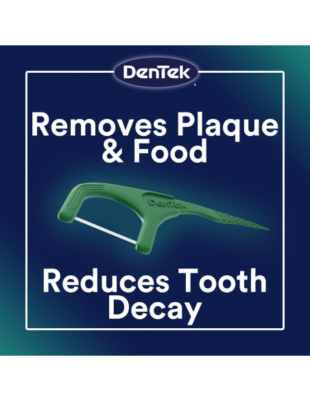 Hilo Dental DenTek Fresh Clean Picks 225 Unidades Menta