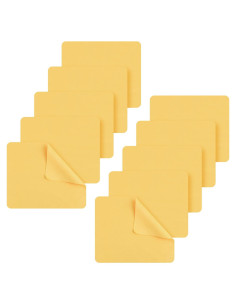 10 Piezas Paño Chamois Natural Homakover 17.5x14.5cm