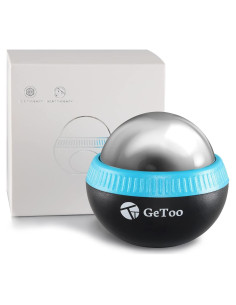 Rodillo de Masaje Frío GeToo - Bola de Hielo 7.1 cm para Alivio Muscular