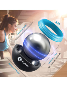 Rodillo de Masaje Frío GeToo - Bola de Hielo 7.1 cm para Alivio Muscular 2