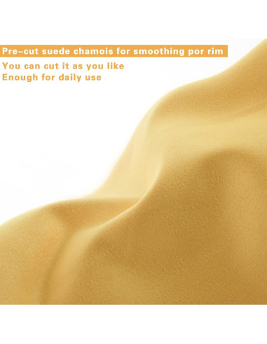 10 Piezas Paño Chamois Natural Homakover 17.5x14.5cm