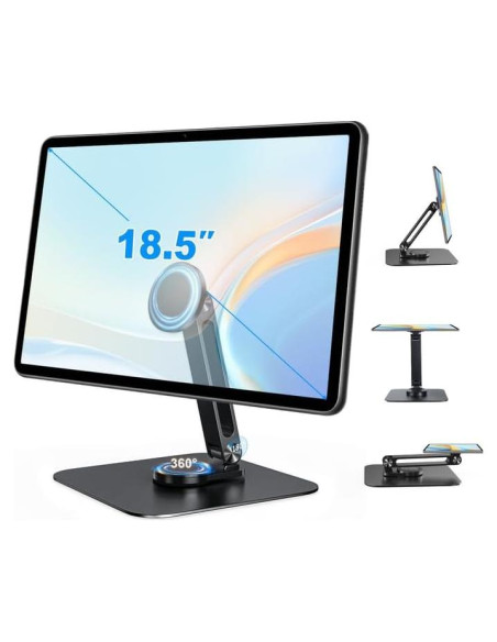 Soporte Magnético Ajustable para Monitor 10-47 cm Aluminio