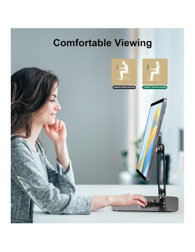 Soporte Magnético Ajustable para Monitor 10-47 cm Aluminio