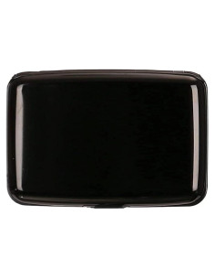 Protector de Tarjeta de Crédito RFID Aluminio IMAGILIVSPAS Negro