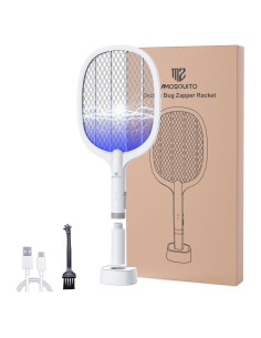 Raqueta Zapper de Insectos amosquito 2200mAh Recargable