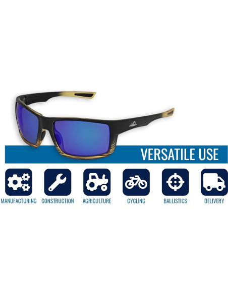 Gafas de Seguridad Bullhead Sawfish BH2679PFT Espejo Azul Gafas de Seguridad Bullhead Sawfish BH2679PFT Espejo Azul