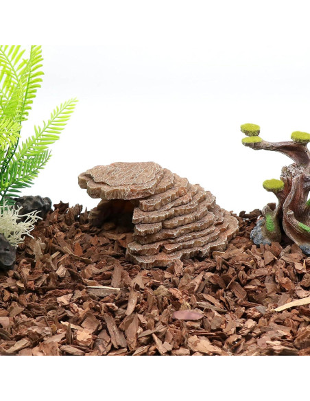 Escondite para Reptiles Relaqcc Pequeño 18.5x11.2x7.6cm