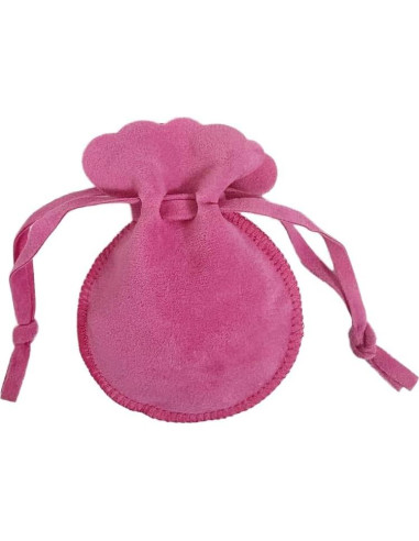 10 Bolsas de Terciopelo Wanerxin para Joyería Rosa Bebé 6.86x8.89cm