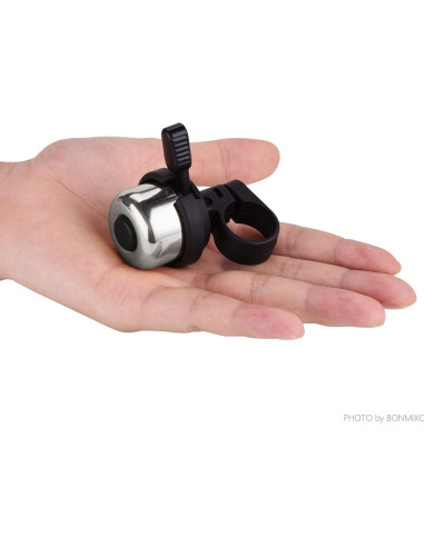 Campana de Bicicleta Mini BONMIXC de Latón, Sonido Claro y Fuerte