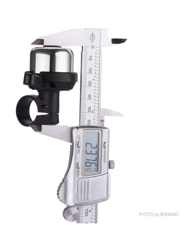 Campana de Bicicleta Mini BONMIXC de Latón, Sonido Claro y Fuerte