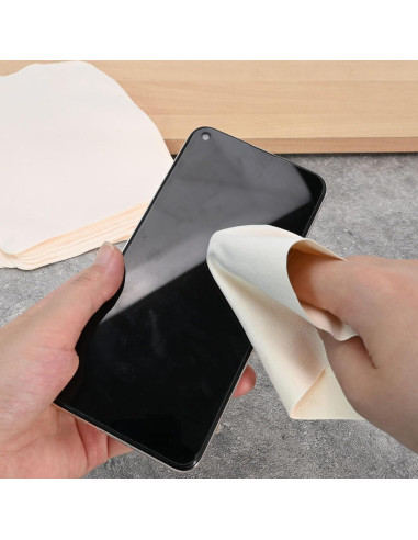 20 Piezas de Chamois Natural 17.5x14.5 cm para Alfarería