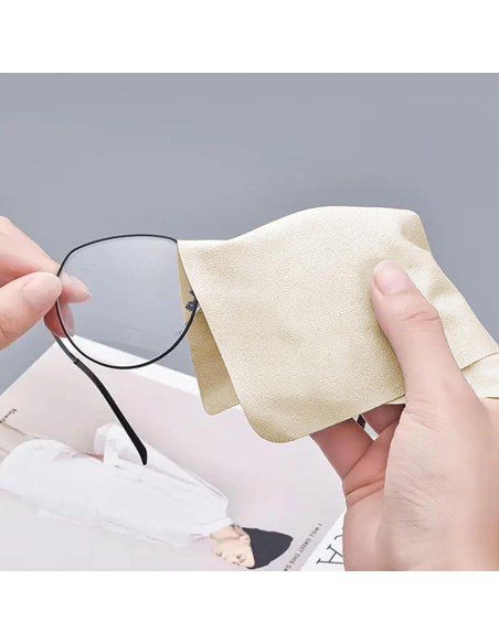 20 Piezas de Chamois Natural 17.5x14.5 cm para Alfarería