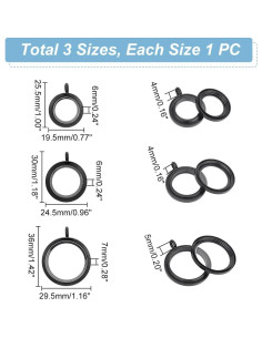 Colgantes de Recuerdo de Vidrio UNICRAFTALE - 3 Piezas 2