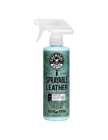 Limpiador y Acondicionador de Cuero Spray Chemical Guys 473 ml