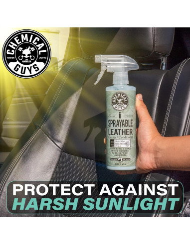 Limpiador y Acondicionador de Cuero Spray Chemical Guys 473 ml