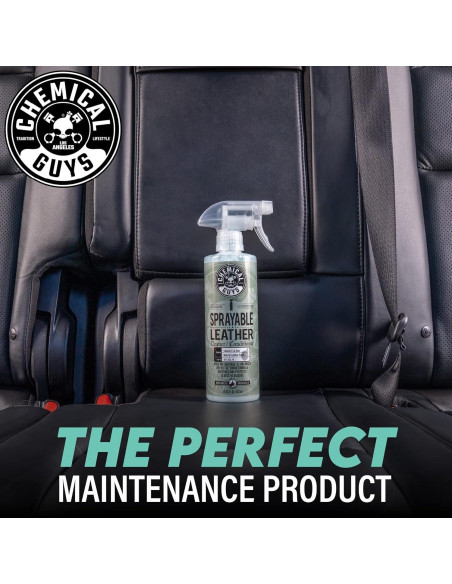Limpiador y Acondicionador de Cuero Spray Chemical Guys 473 ml