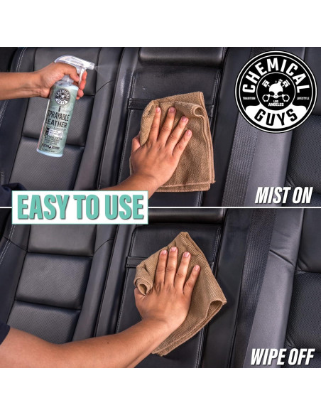 Limpiador y Acondicionador de Cuero Spray Chemical Guys 473 ml