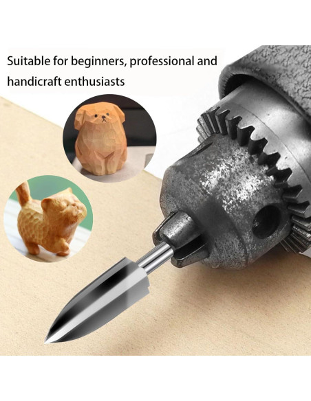 Juego de Puntas de Tallado en Madera Wonys, 10 Piezas 3 mm