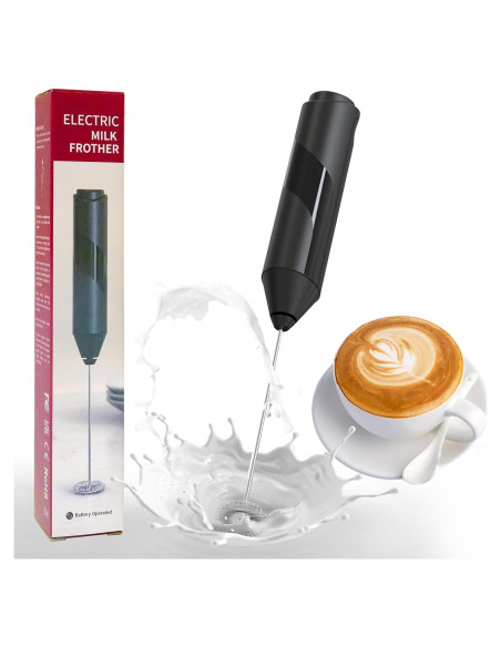 Batidor Eléctrico de Leche YARRAMATE MFBO-S2 Negro 21.5cm