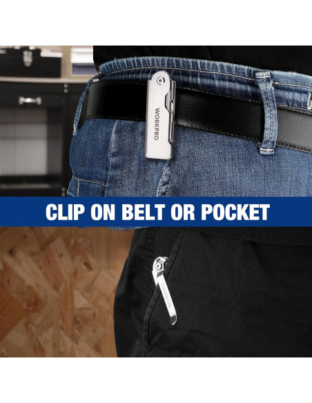 Cuchillos Utilitarios Plegables WORKPRO 3 Piezas Acero Inoxidable Cuchillos Utilitarios Plegables WORKPRO 3 Piezas Acero Inoxidable