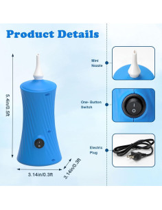 Bomba de Globo Eléctrica AXHJ 0.27kg para Fiestas y Decoraciones 2