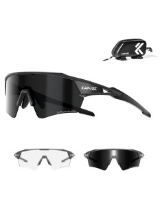 Gafas de Ciclismo Fotoquímicas KAPVOE UV400 Ajustables