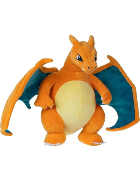 Peluche Pokémon Charizard 30cm Jazwares - Suave y Abrazable