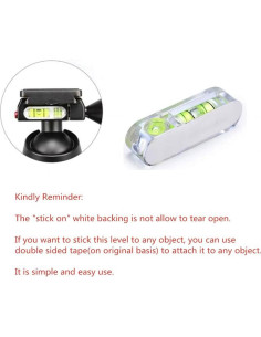Mini Nivel de Burbuja SIZIKJXGHWYI 30x9mm Acrílico 2
