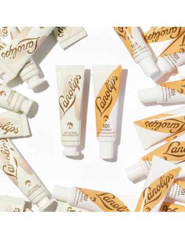 Exfoliante Labial Natural Lanolips Coconutter 9g - Suave y Hidratante