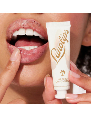 Exfoliante Labial Natural Lanolips Coconutter 9g - Suave y Hidratante