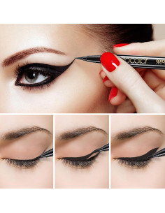 Eyeliner Líquido Impermeable Docolor YX001 Negro 1 Cuenta 2