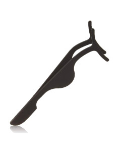 Pinzas para Pestañas Postizas EIAKE - Acero Inoxidable Negro