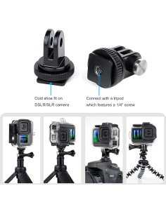 Adaptadores de Montaje en Zapata Fría GEPULY 4 Piezas Universal 2