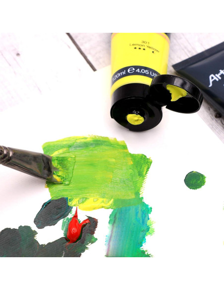 Pintura Acrílica Azul Cerúleo Artecho 120ml Brillante