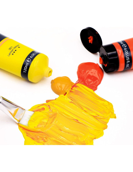 Pintura Acrílica Azul Cerúleo Artecho 120ml Brillante