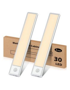 Luces LED de Sensor de Movimiento YLXS 30 LEDs Recargables 20cm