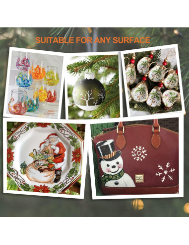 Set de 24 Marcadores de Pintura Acrílica IJIANG Multicolor